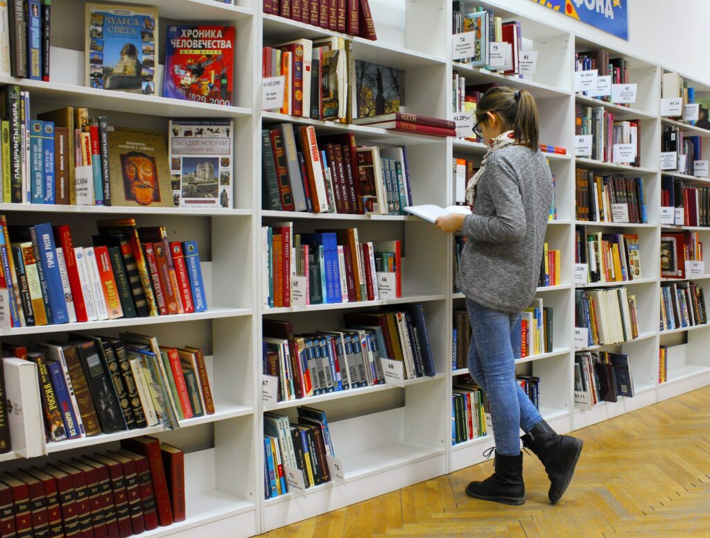 How Do Ukrainian Girls Spend Their Leisure Time? A girl reading a book